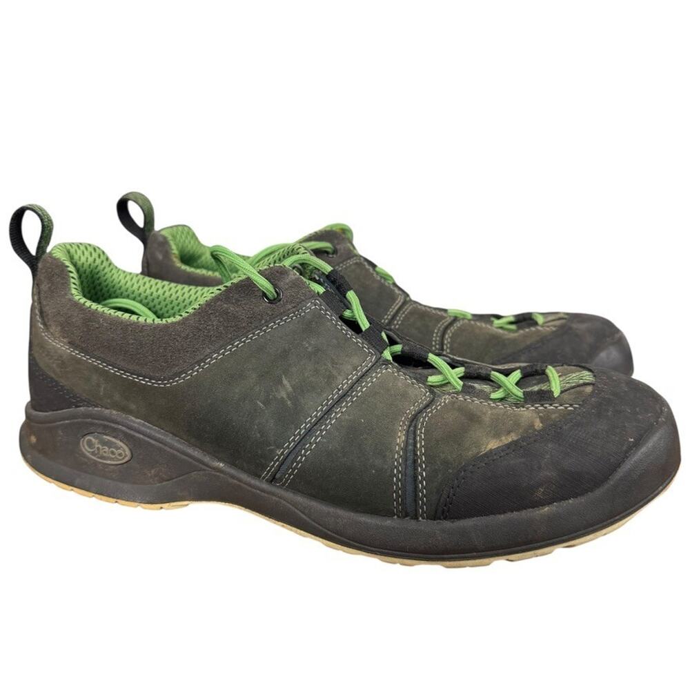 Chaco Torlan Bulloo Mens Gray Tweedy Sprout Lace Up Sneakers Hiking Shoes sz 11